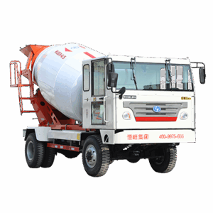 6-kolesový mobilný betónový miešací vozík